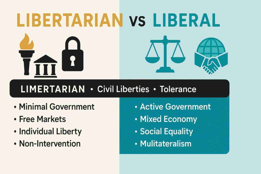 Libertarian vs Liberal: A Clear, No-Jargon Guide (With Examples)